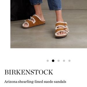 Birkenstock Shearling Sandals